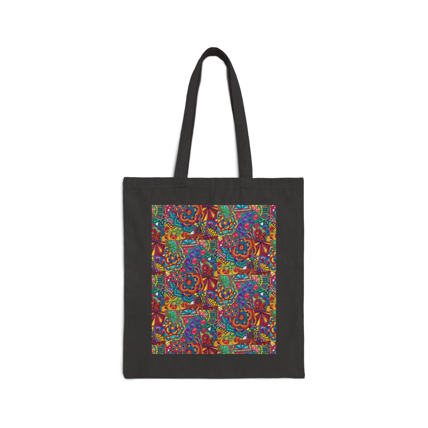 Cotton Canvas Tote Bag (Colour Galore)