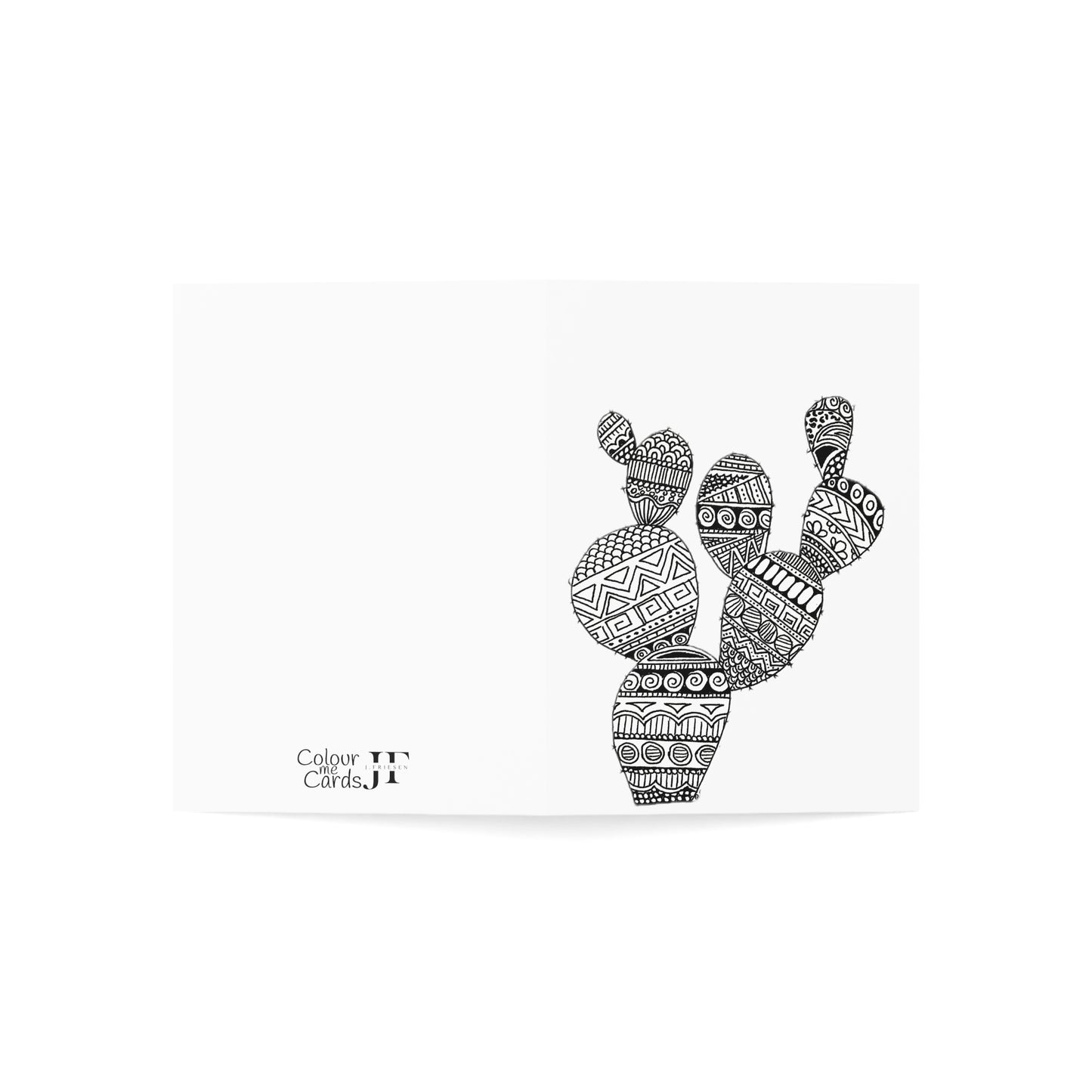 Colour Me Card (Cactus)