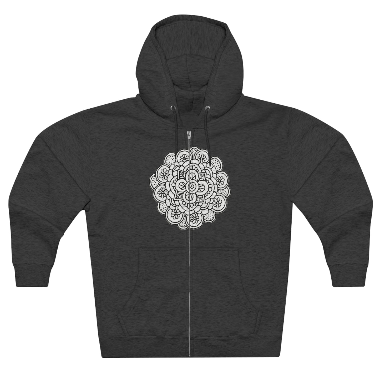 Mandala Zip Hoodie