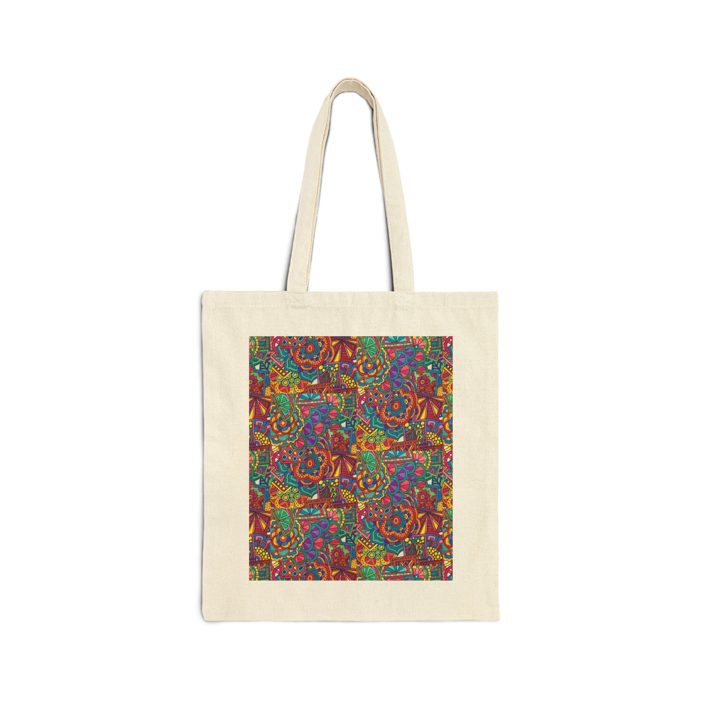 Cotton Canvas Tote Bag (Colour Galore)