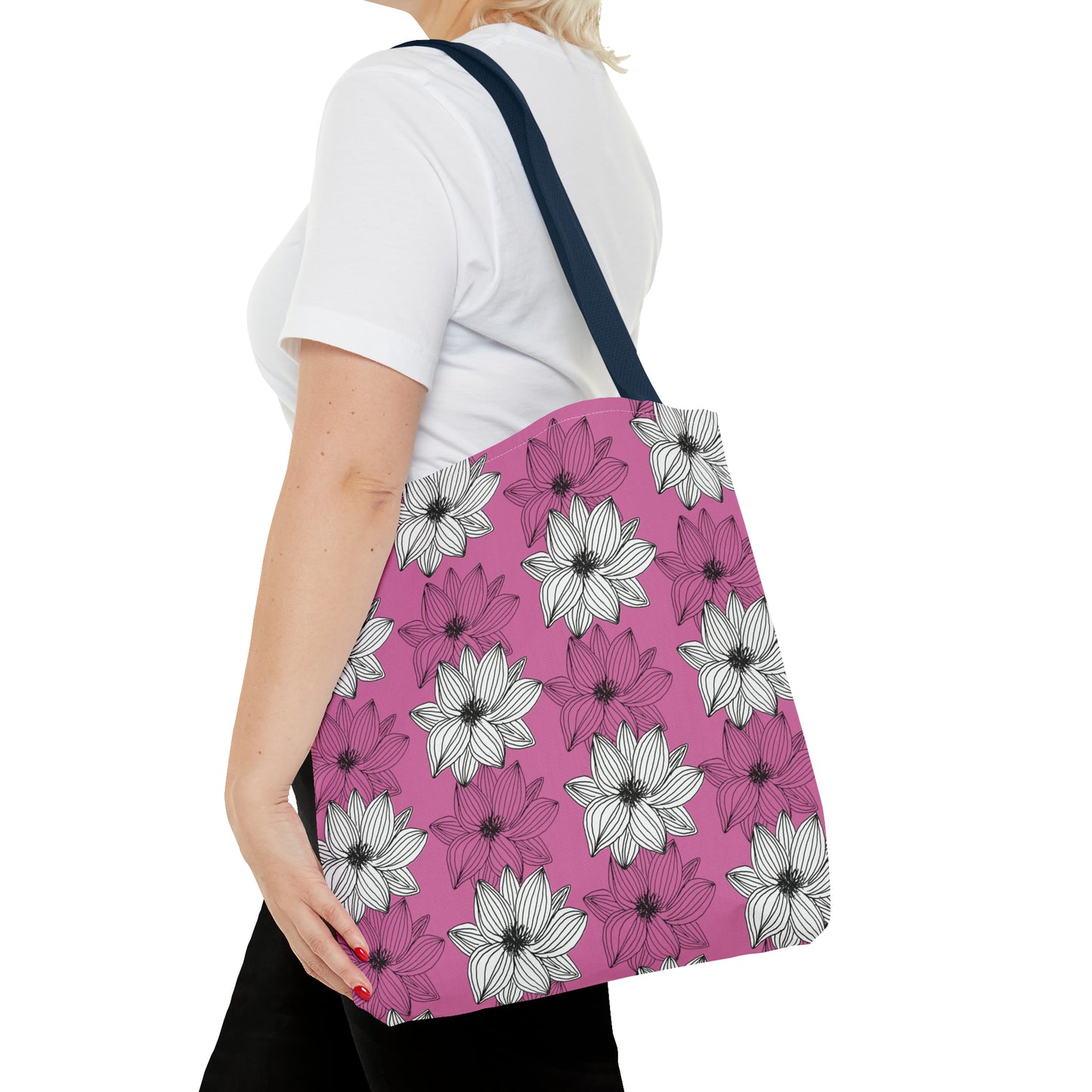 Tote Bag (Pink Flower)