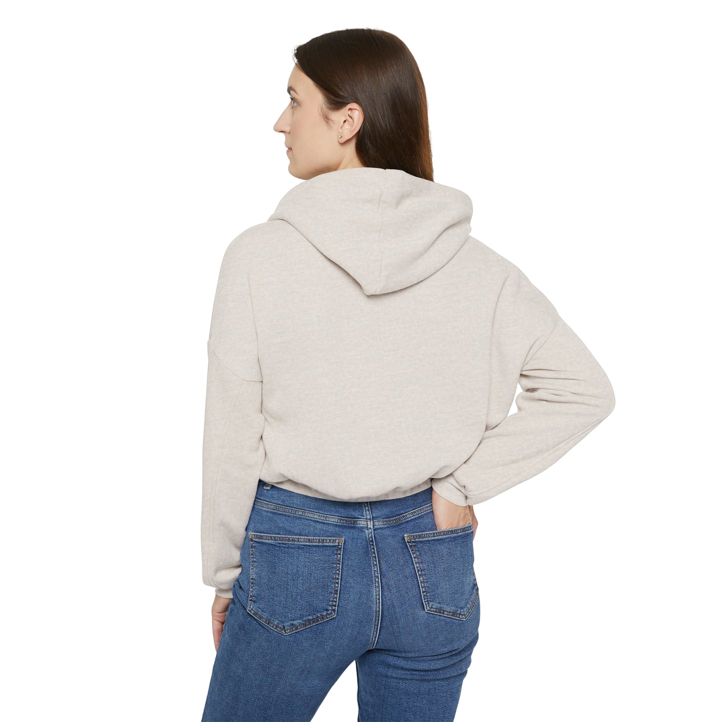 Women's Cinched Bottom Hoodie (Succulent)