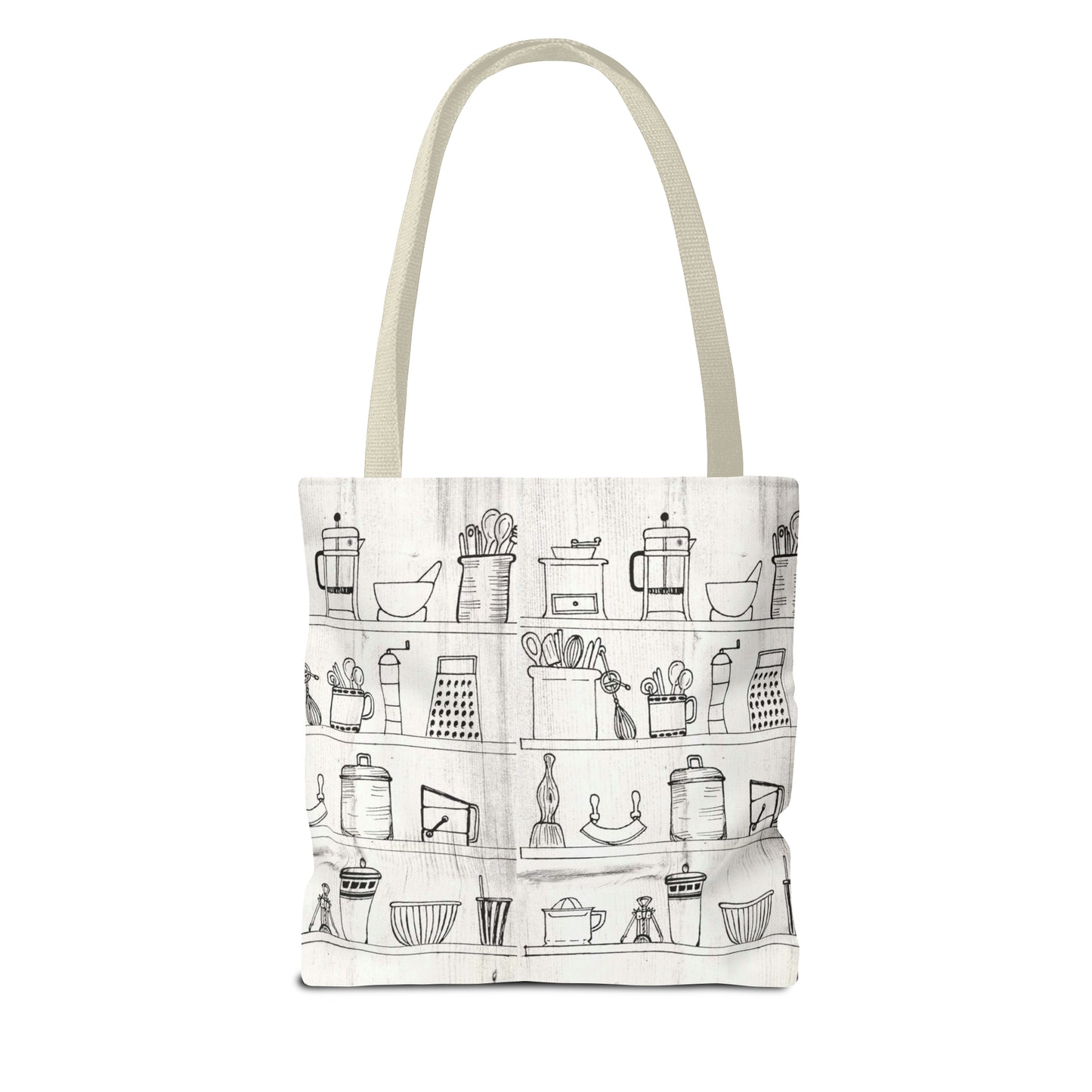 Tote Bag (Kitchen Shelves)