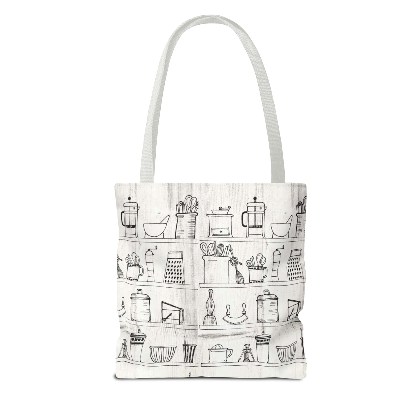 Tote Bag (Kitchen Shelves)