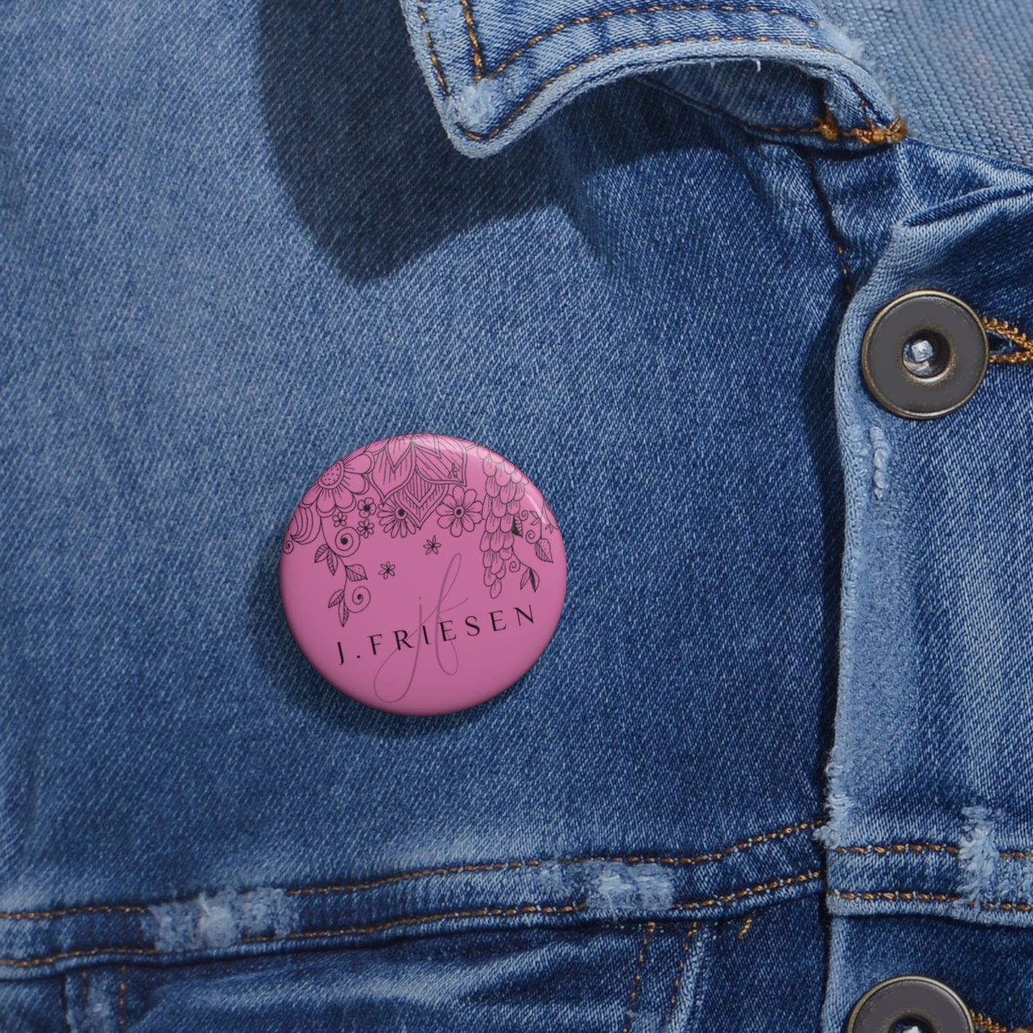 Pin Buttons (Pink JF)