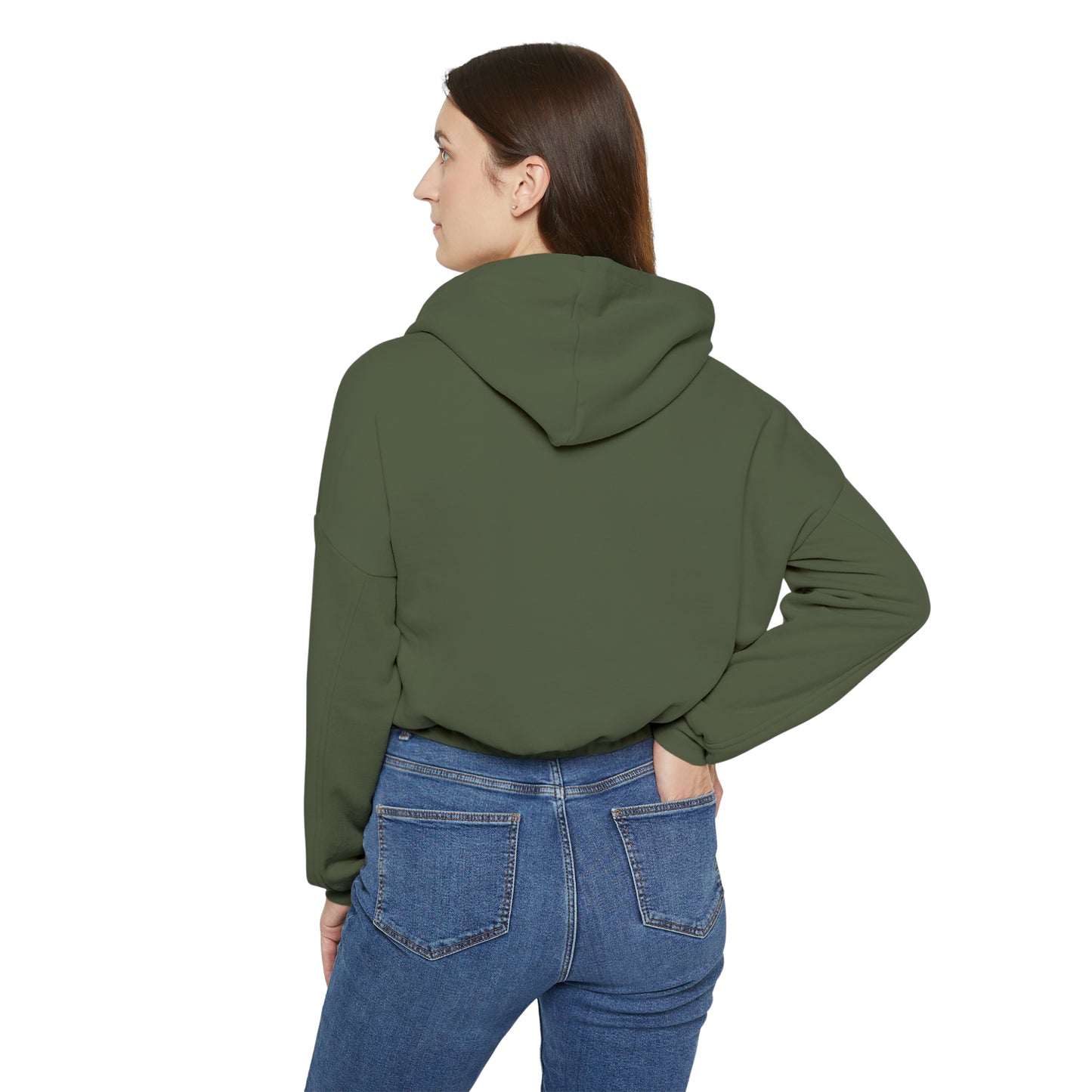 Women's Cinched Bottom Hoodie (Cactus)