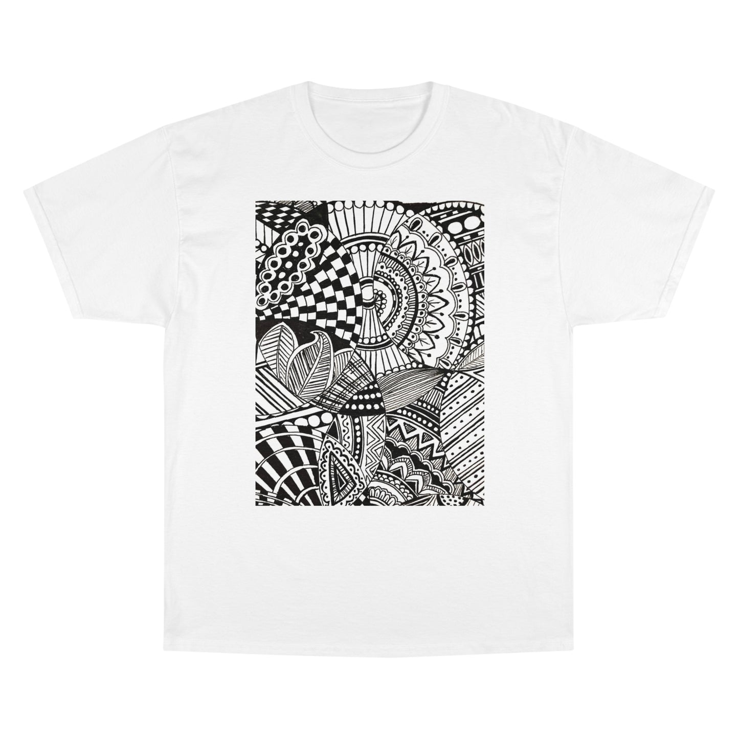 T-Shirt (B&W Swirl)