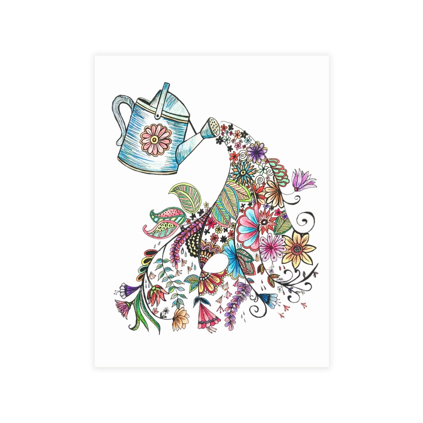 Colour Me Cards (Postcard Bundles) Flowers