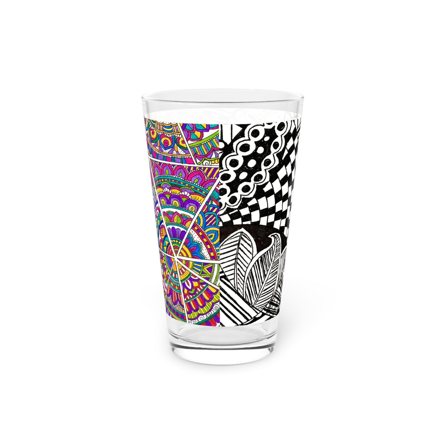 Pint Glass, 16oz (Colour & B&W)