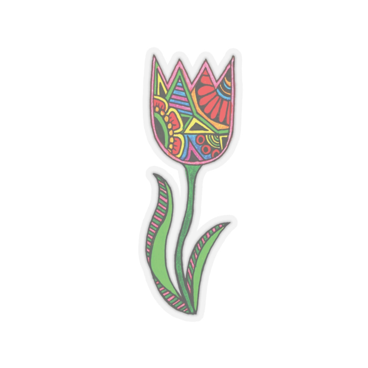 Kiss-Cut Stickers (Tulip)