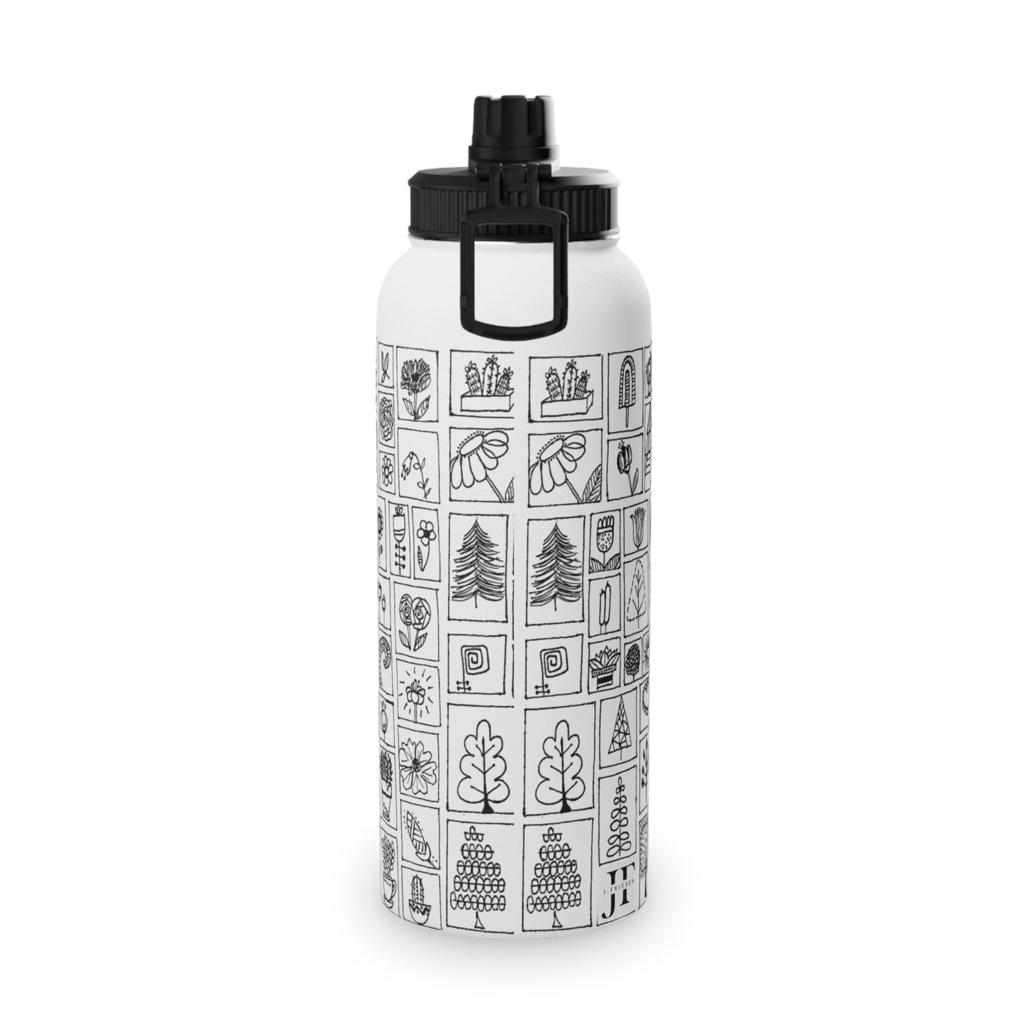 Stainless Steel Water Bottle, Sports Lid