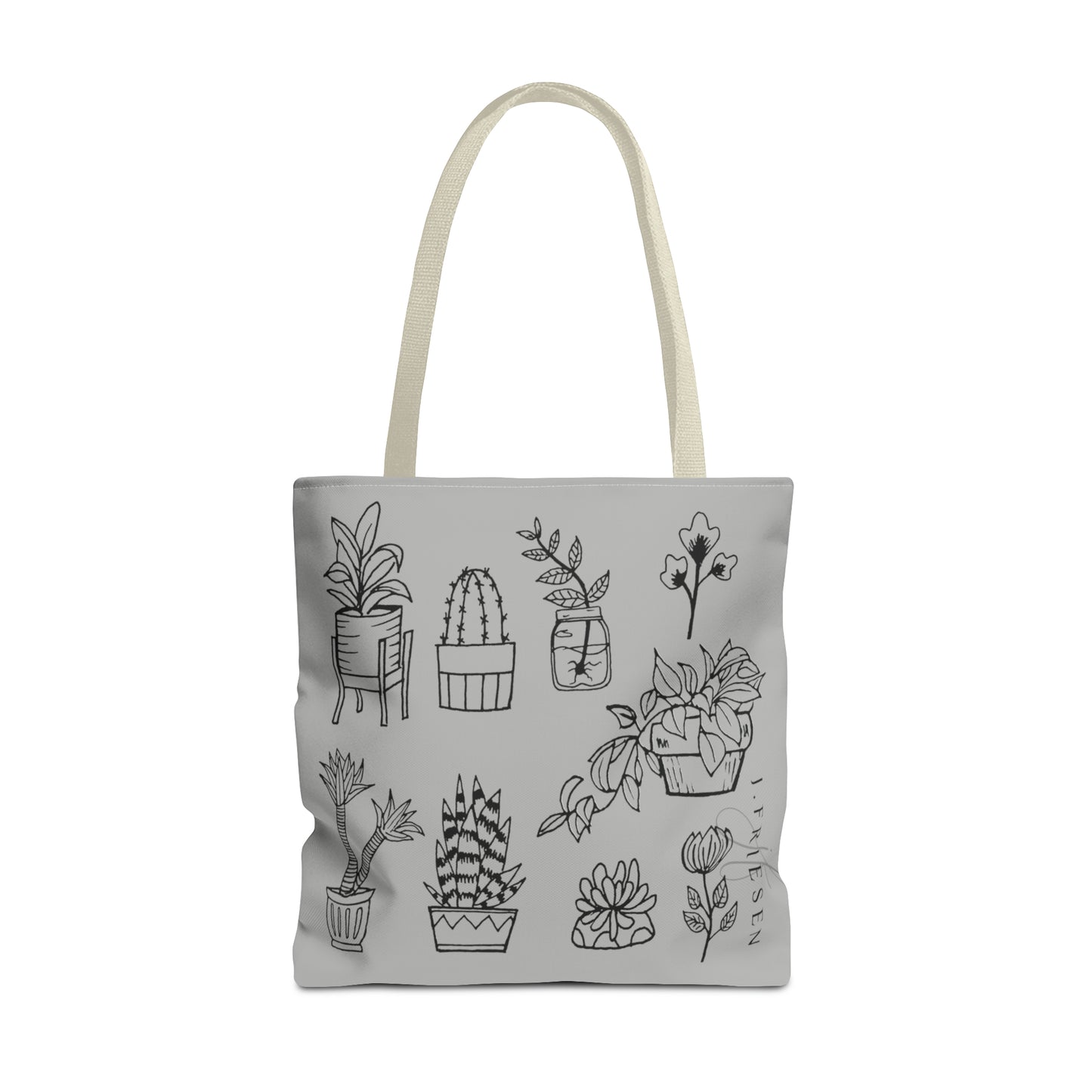 Tote Bag (Grey House Plants)