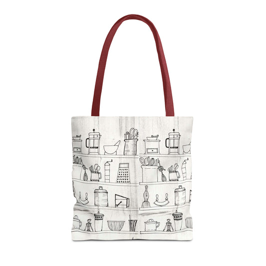 Tote Bag (Kitchen Shelves)