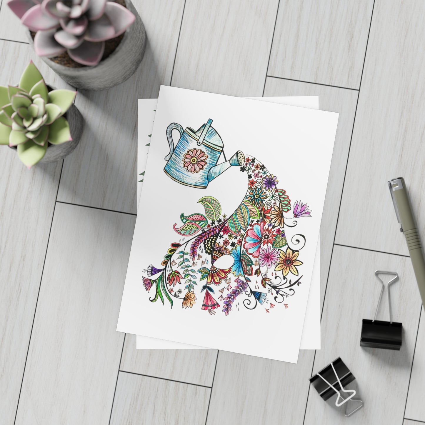 Colour Me Cards (Postcard Bundles) Flowers