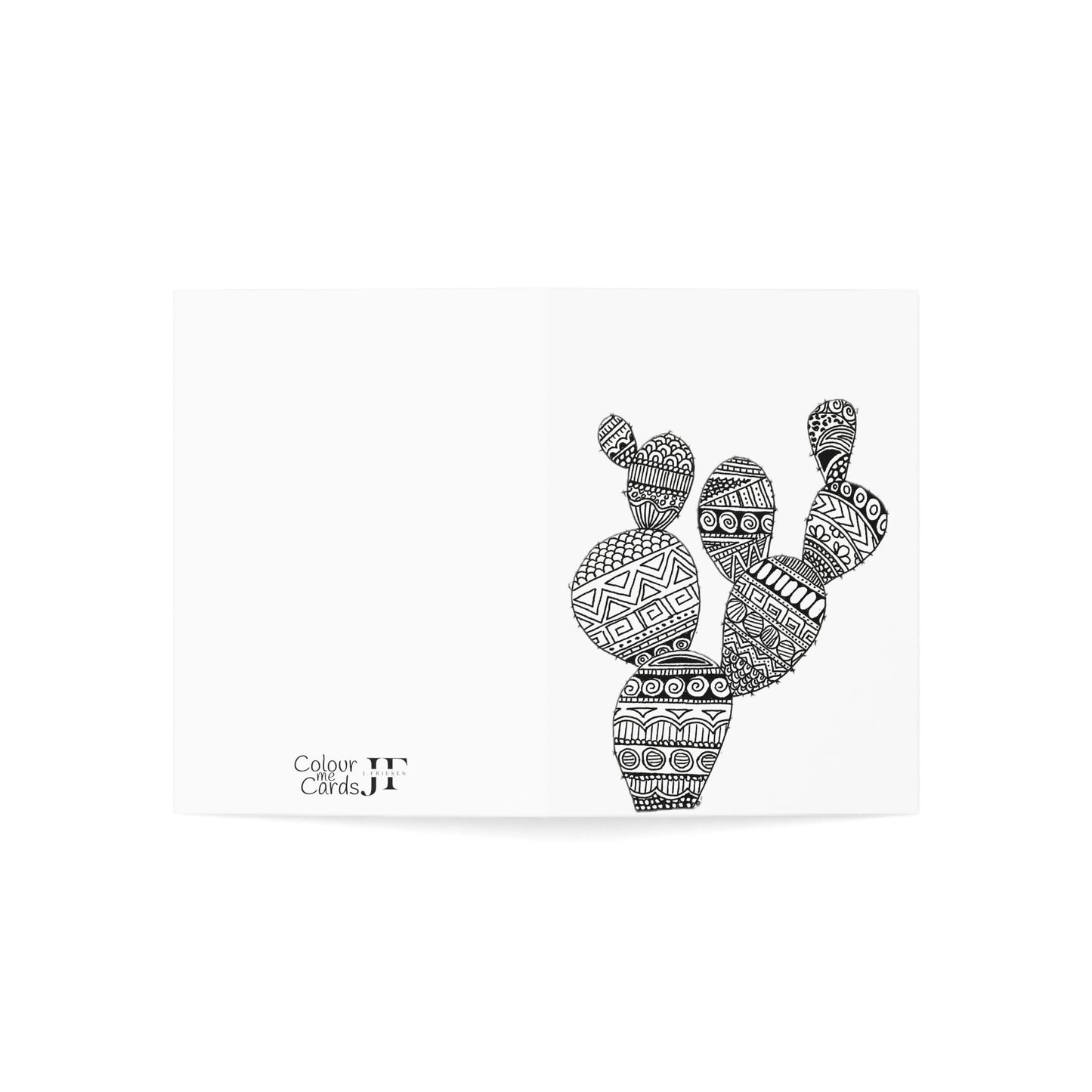 Colour Me Card (Cactus)