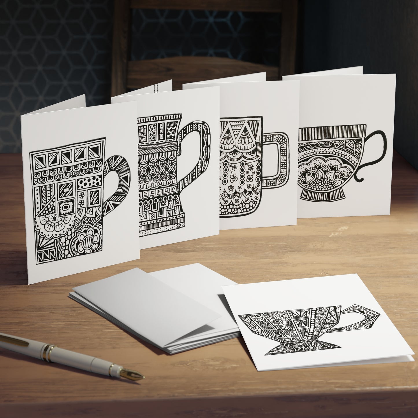 Colour Me Cards (5-Pack) Cozy Mugs