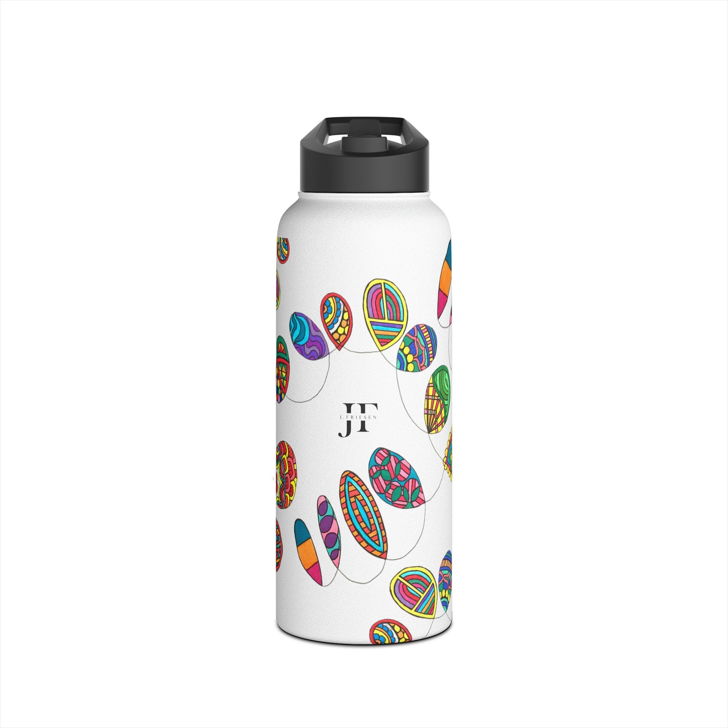 Stainless Steel Water Bottle (Loop de Loop)