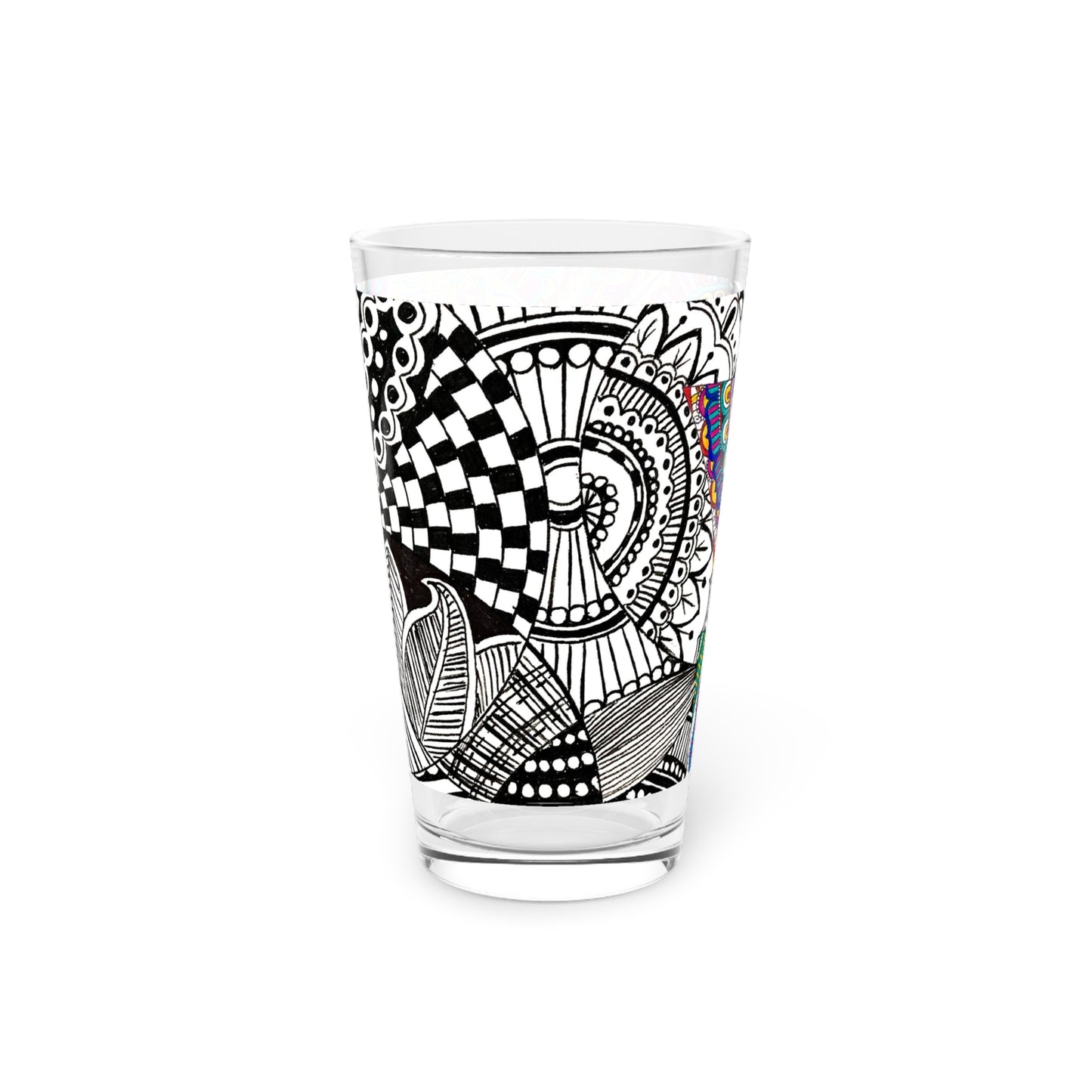 Pint Glass, 16oz (Colour & B&W)