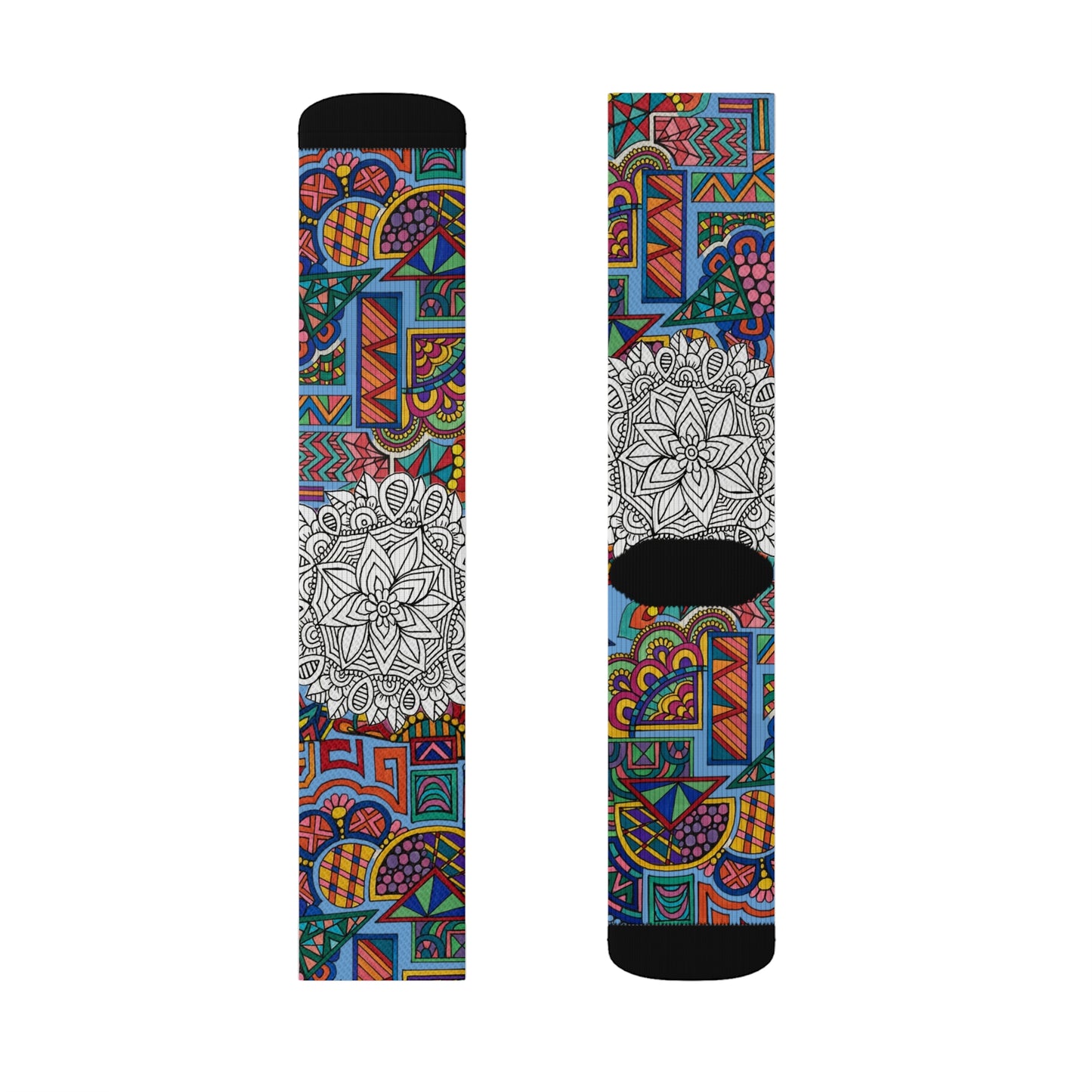 Socks (Mandala/B&W)