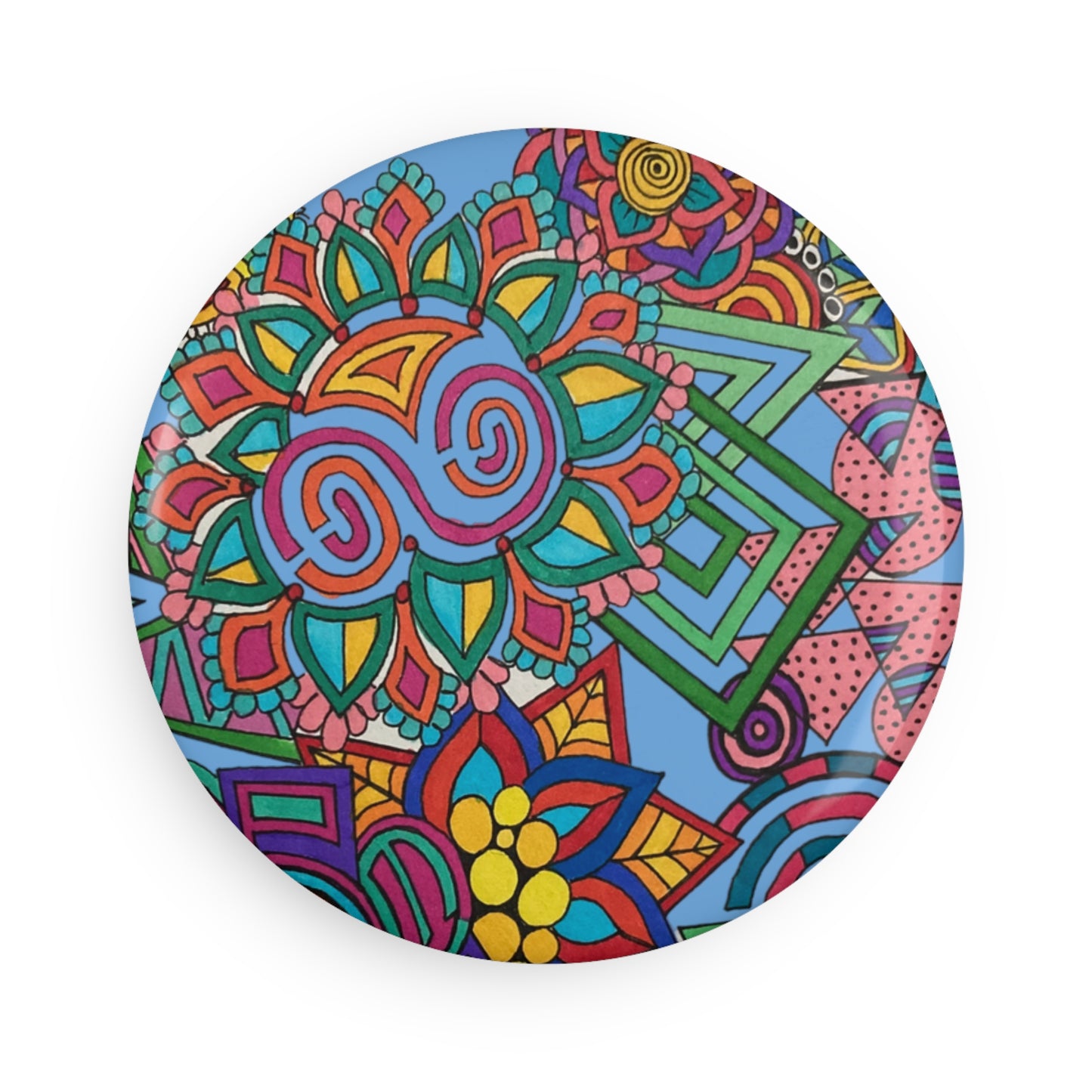 Button Magnet (Abstract)