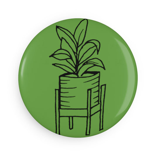 Button Magnet (House Plant)