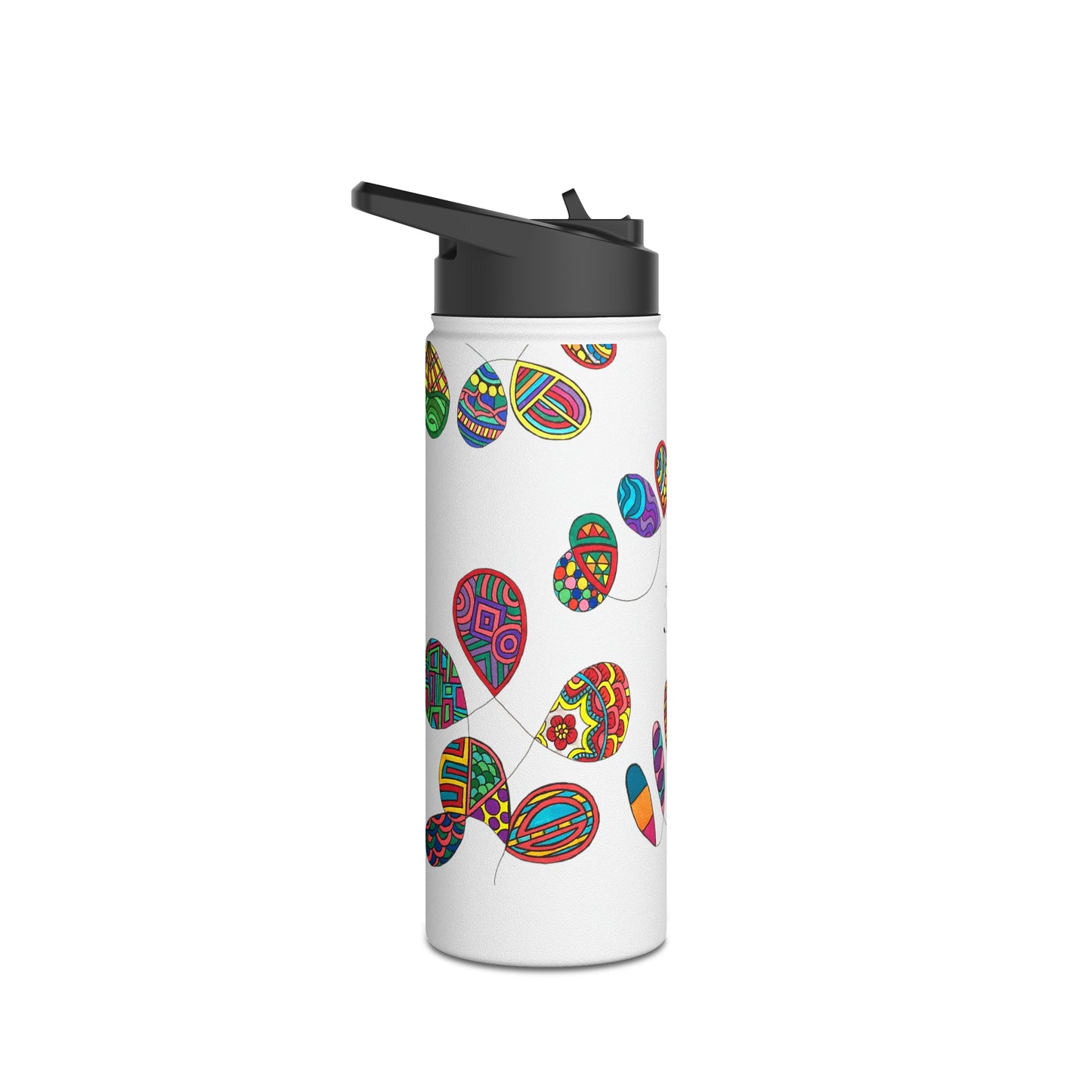 Stainless Steel Water Bottle (Loop de Loop)