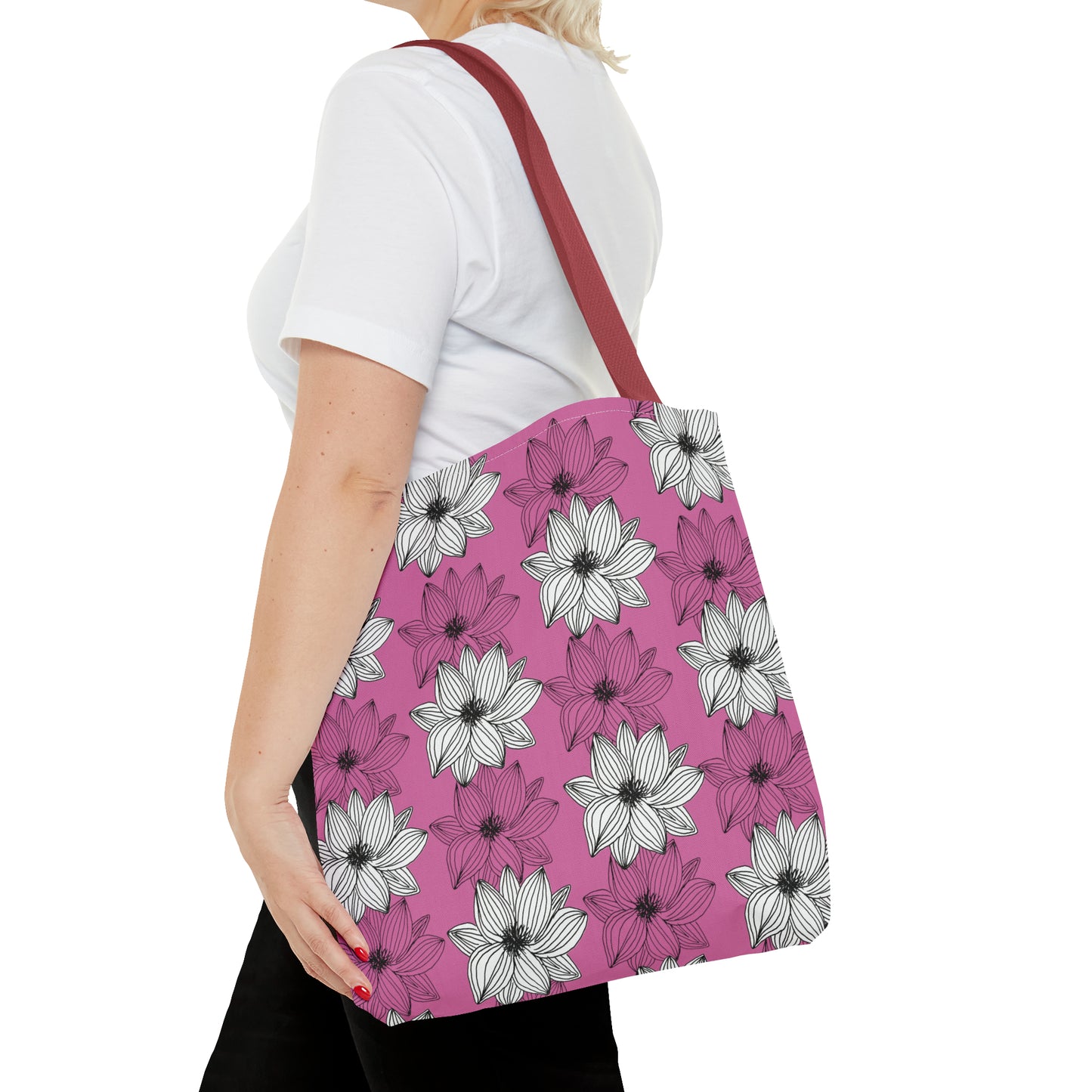 Tote Bag (Pink Flower)