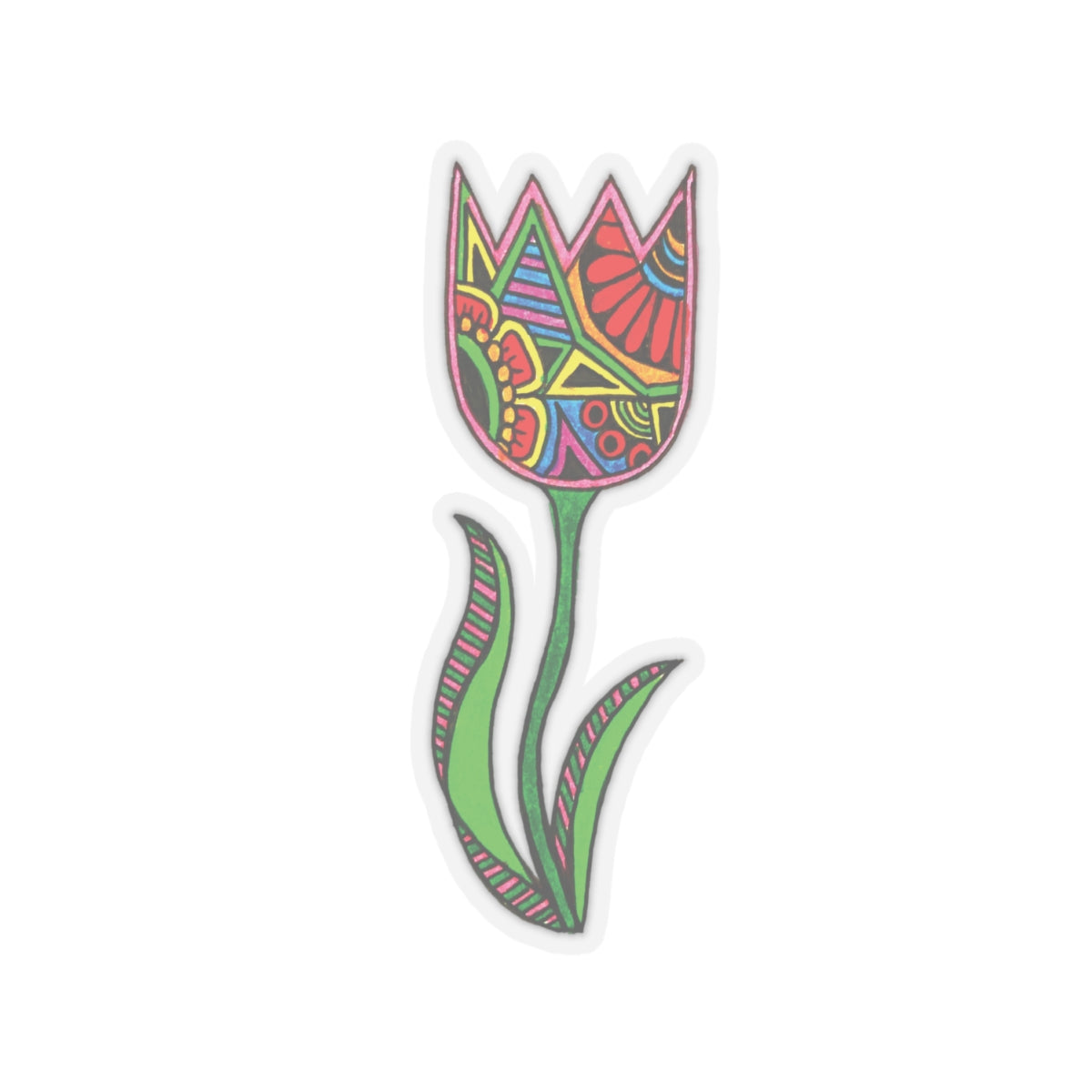 Kiss-Cut Stickers (Tulip)