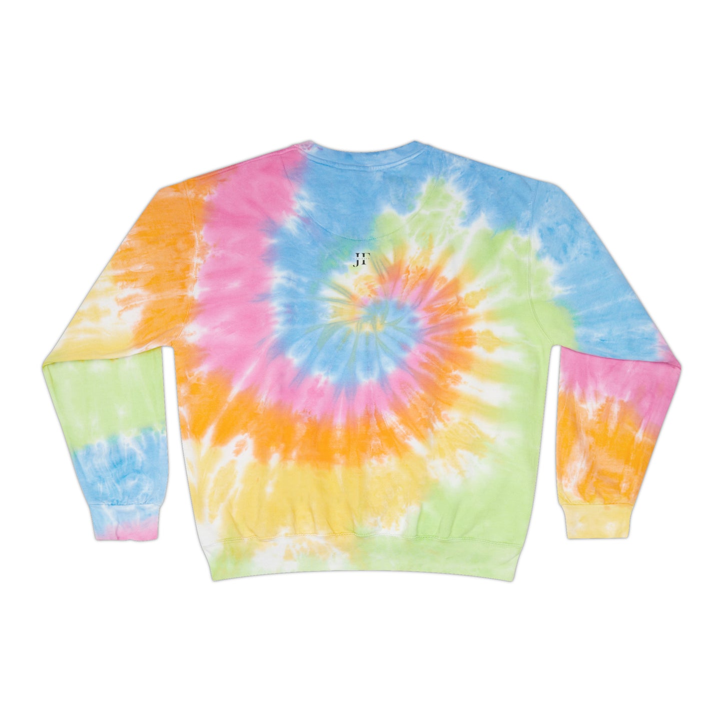 Unisex Tie-Dye Sweatshirt (Flowers)