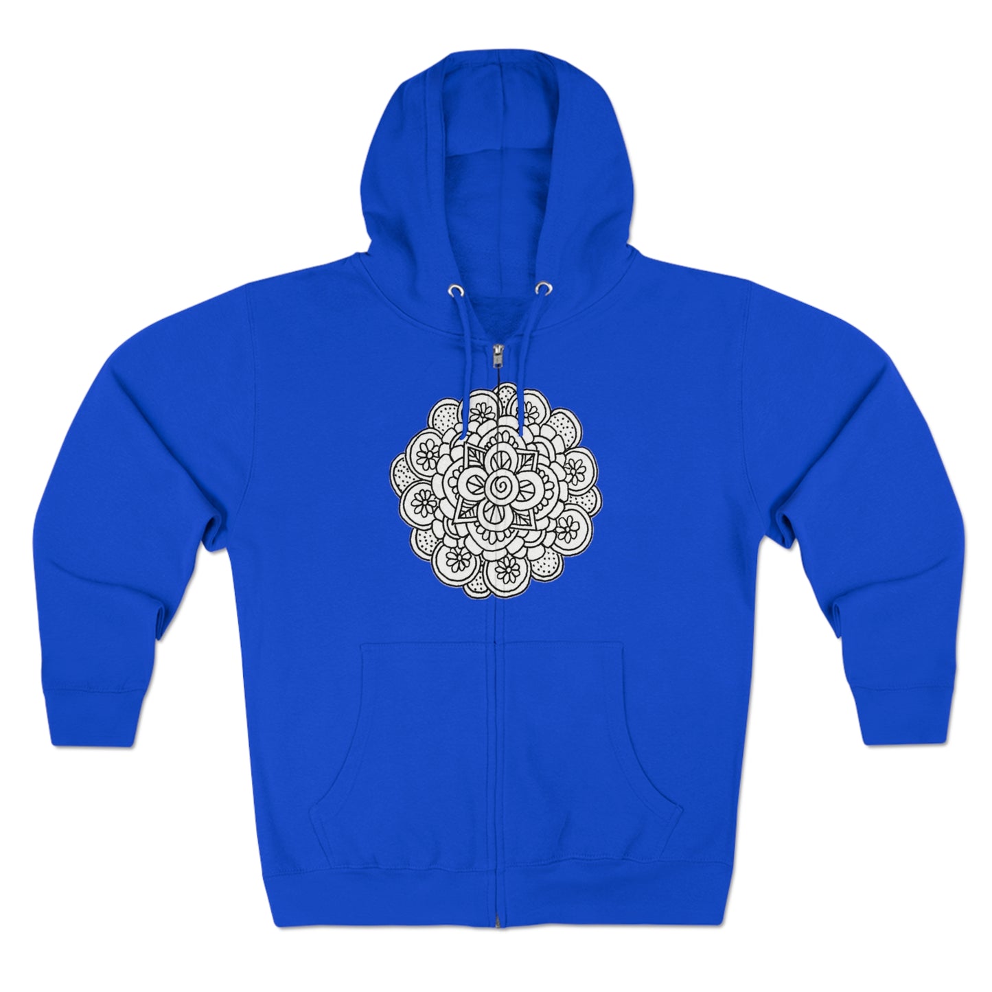 Mandala Zip Hoodie