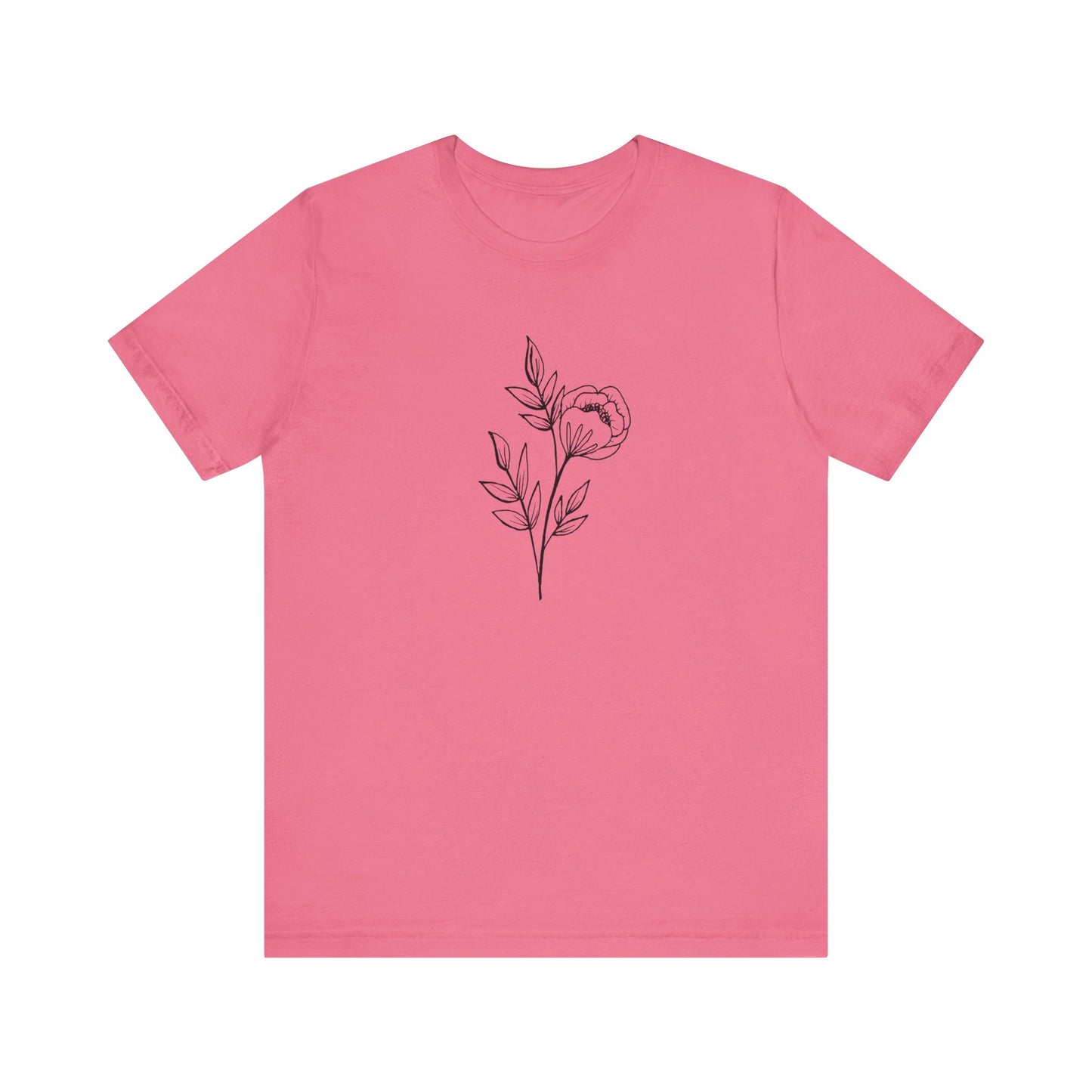 Jersey Short Sleeve Tee (Floral Elegance)