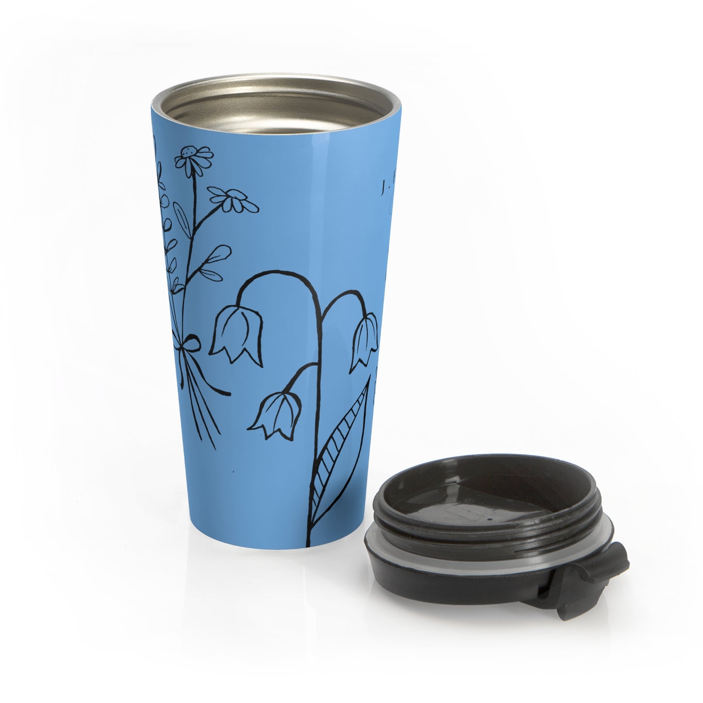 Stainless Steel Travel Mug (Cute & Sweet)