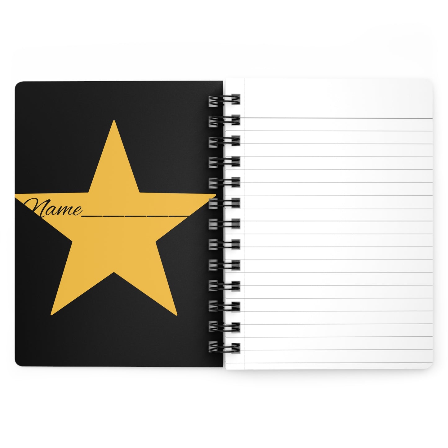 Spiral Bound Journal (Stars)