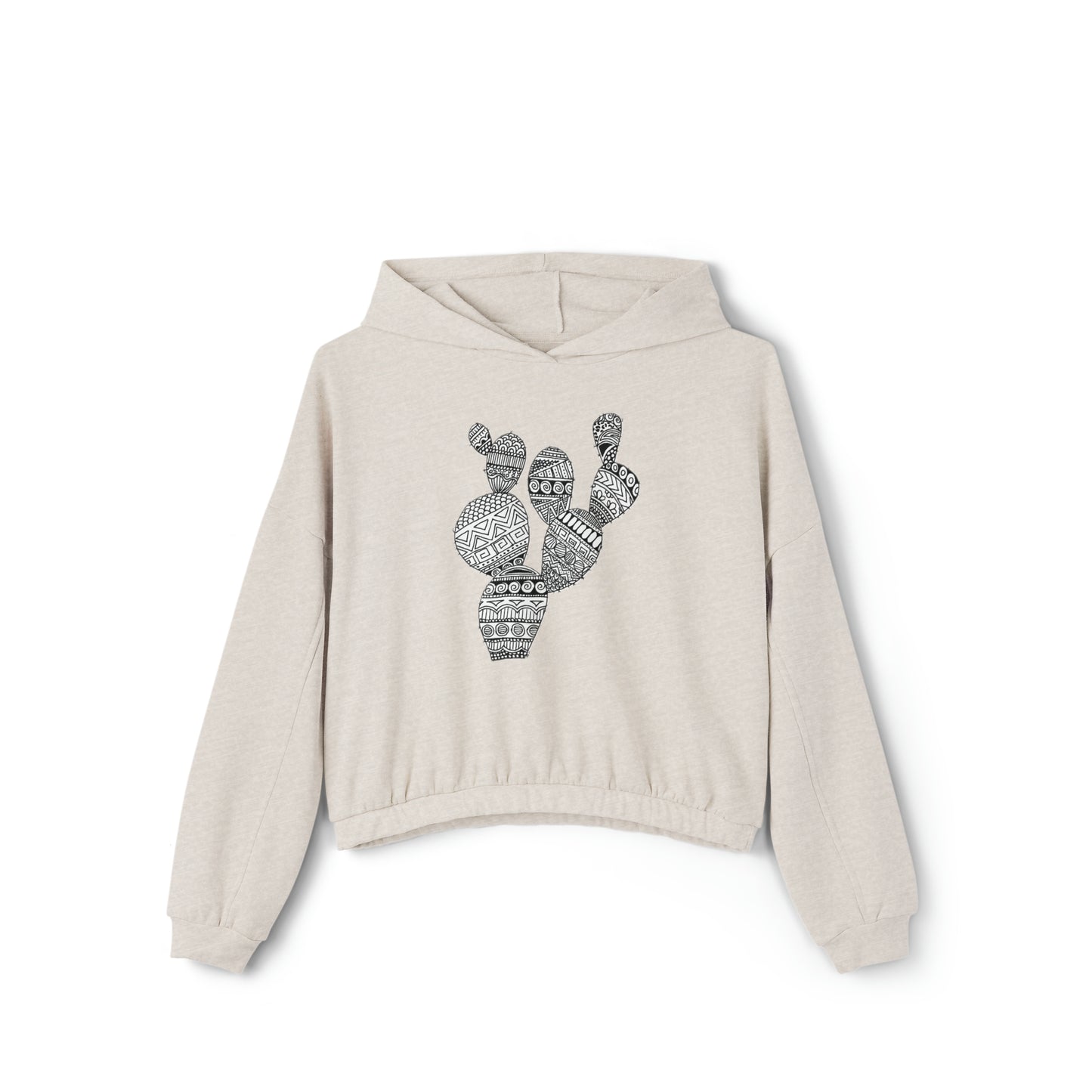 Women's Cinched Bottom Hoodie (Cactus)